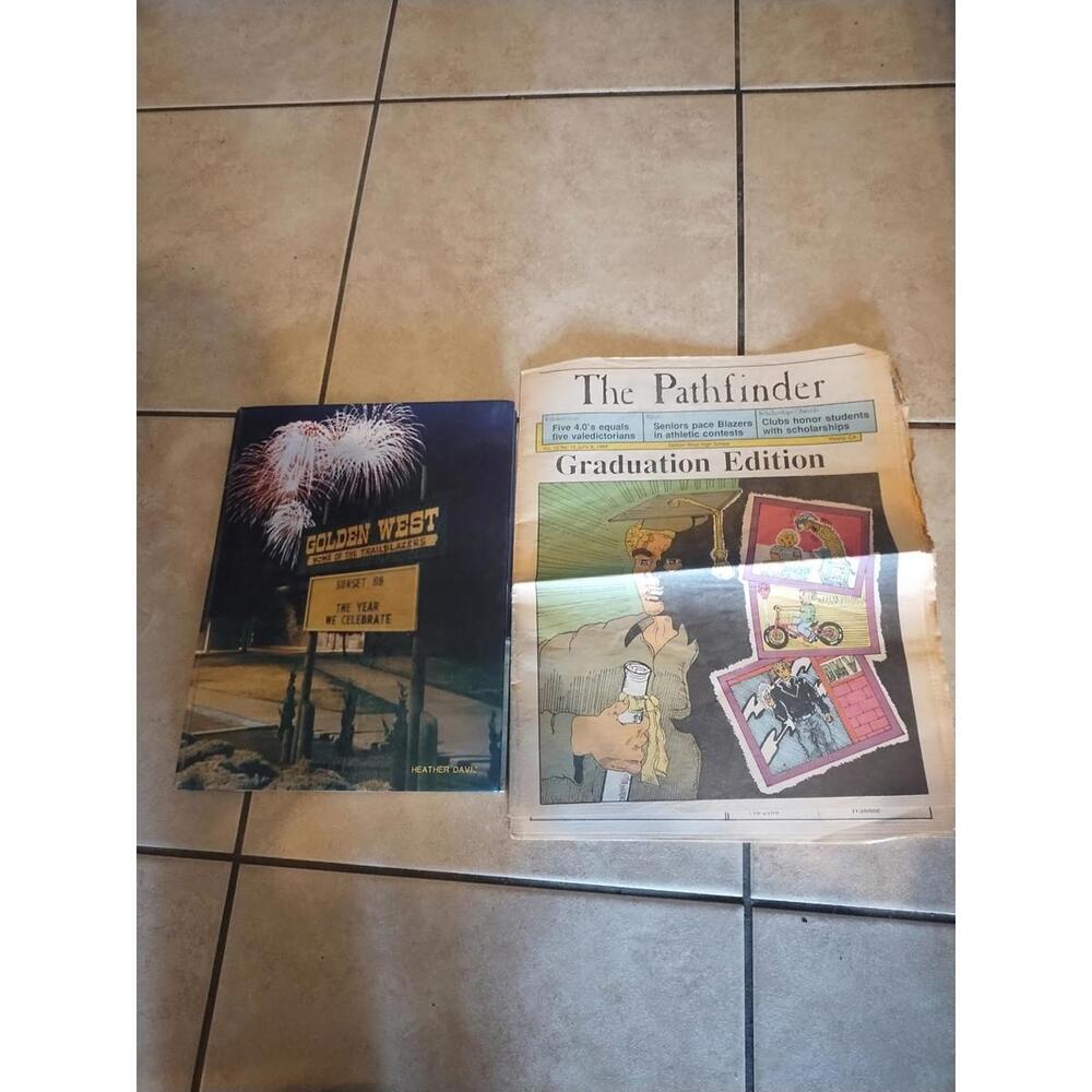 1989 Golden West high School yearbook